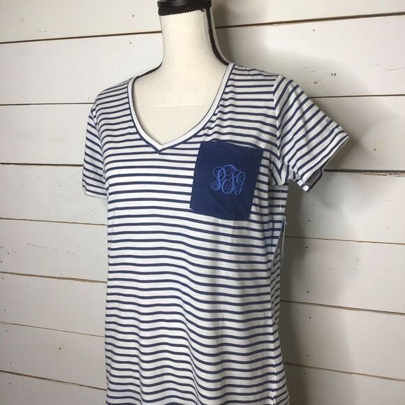 New Columbia PFG Monogram Tee, Short Sleeve White - Picture 2 of 8